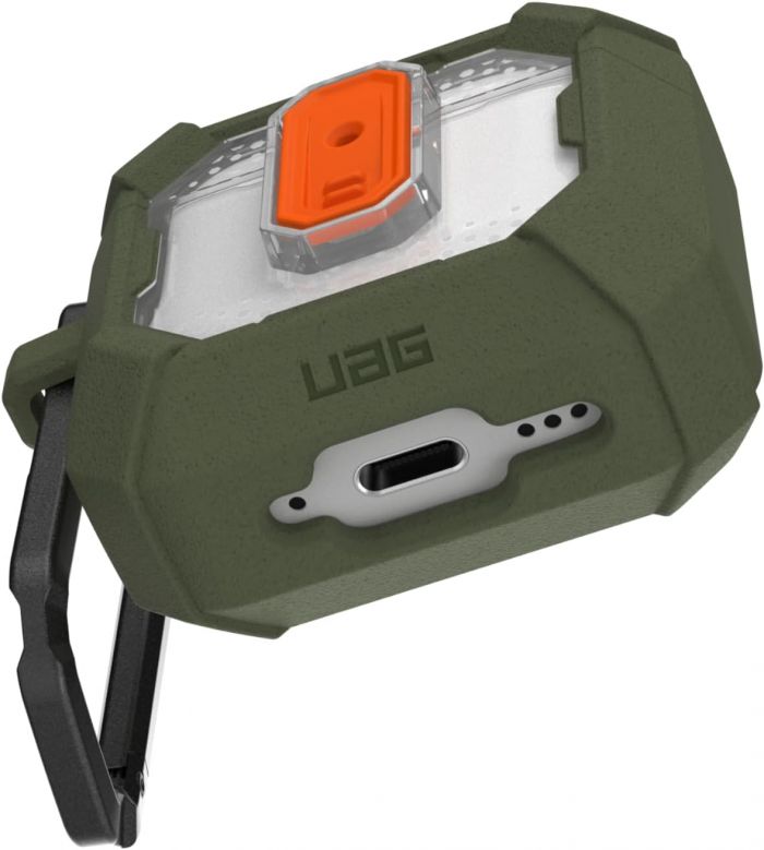 Чохол UAG для AirPods (Gen 4, 2024), Plasma, Olive Drab