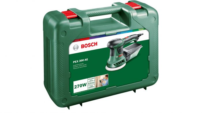 Шліфмашина ексцентрикова Bosch PEX 300 AE  200Вт 125мм 4000-24000об·хв 1.5кг