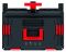 Ящик модульний для інструменту Kistenberg X Block PRO, на коліщатках, телескопічна ручка, 21", 54.6*38*40см, пластик