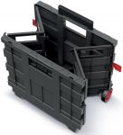 Ящик для інструменту складний Kistenberg, на коліщатках, телескопічна ручка, 16", 39.6*37*100.8см, пластик