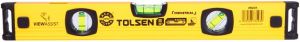 Рівень Tolsen, 40см, 3 капсули, алюмінієвий
