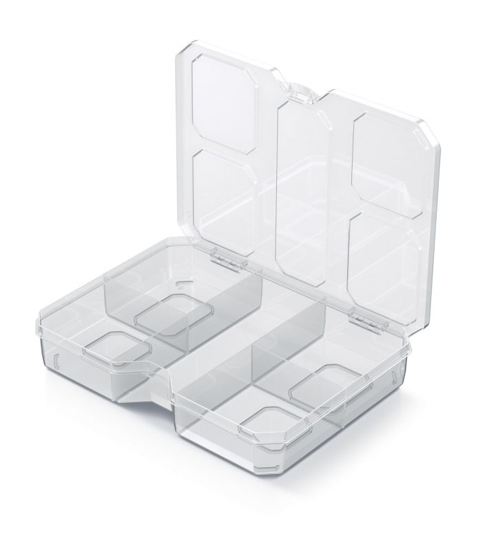 Органайзер Kistenberg SQR Box, 5 відділень, 8", 19.3*14.7*3.5см, поліпропілен
