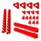 Гачкі для підвісної панелі Kistenberg KBH20, набір 20 од., 20*32см, пластик