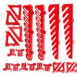 Гачкі для підвісної панелі Kistenberg KBH20, набір 20 од., 20*32см, пластик