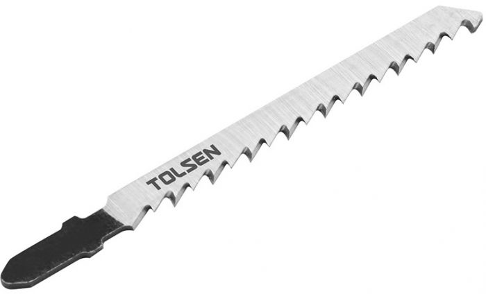 Полотно пиляльне для електролобзика Tolsen  по дереву, набір 5шт, T101D, 6TPI, 100мм