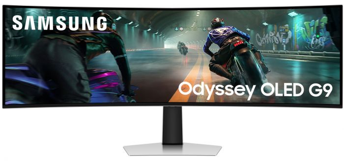 Монітор Samsung 48.7"Odyssey G9 49DG910 HDMI, DP, USB, USB-C, OLED, 5120x1440, 32:9, 144Hz, 0.3ms, CURVED