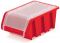 Контейнер для зберігання з кришкою Kistenberg TRUCK PLUS, червоний, 19.5*12*9см, пластик, червоний