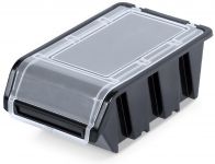 Контейнер для зберігання з кришкою Kistenberg TRUCK PLUS, 15.5*10*7см , пластик, чорний