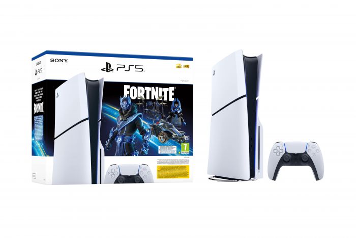 Ігрова консоль PlayStation 5 Slim Blu-ray (Fortnite® Cobalt Star Bundle)