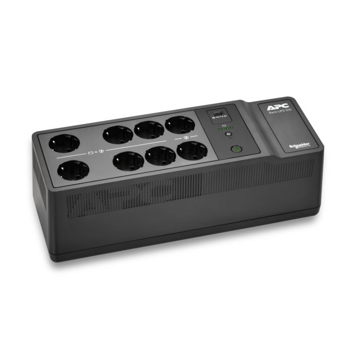 Джерело безперебійного живлення APC Back-UPS 550VA/300W, USB charging port, USB, 6+2 Schuko