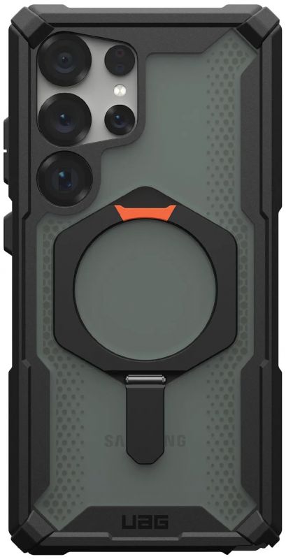 Чохол UAG для Samsung Galaxy S25 Ultra, Plasma XTE with Magnet, Black/Orange