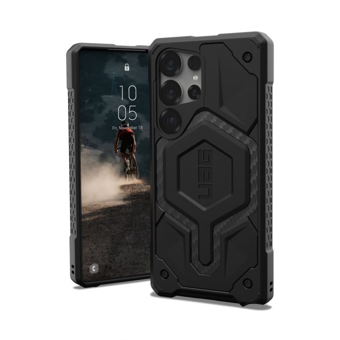 Чохол UAG для Samsung Galaxy S25 Ultra, Monarch, Carbon Fiber