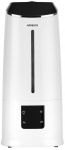 Зволожувач повітря ARDESTO ультразвуковий, 40м2, 6.5л, 390мл/г, електр. кер-ння, пульт ДК, верх. залив води, дисплей, білий
