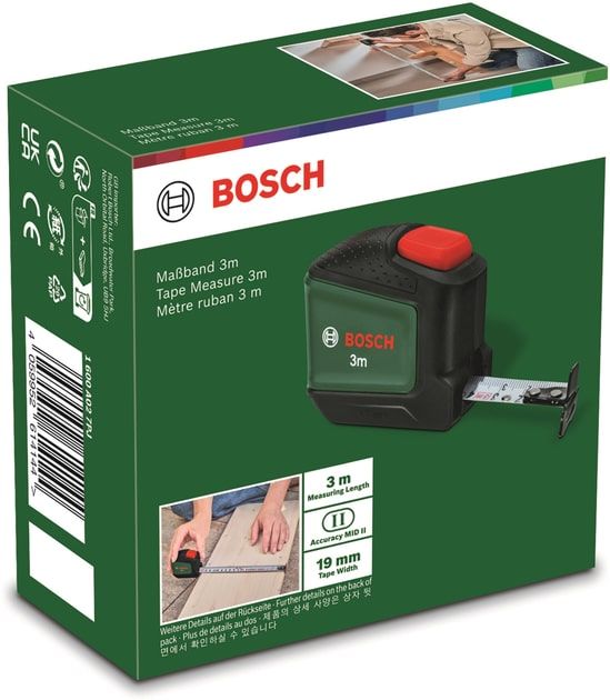 Рулетка Bosch, 3м х 19мм