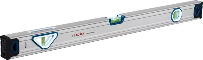 Рівень Bosch, 60см, 3 капсули, алюмінієвий корпус