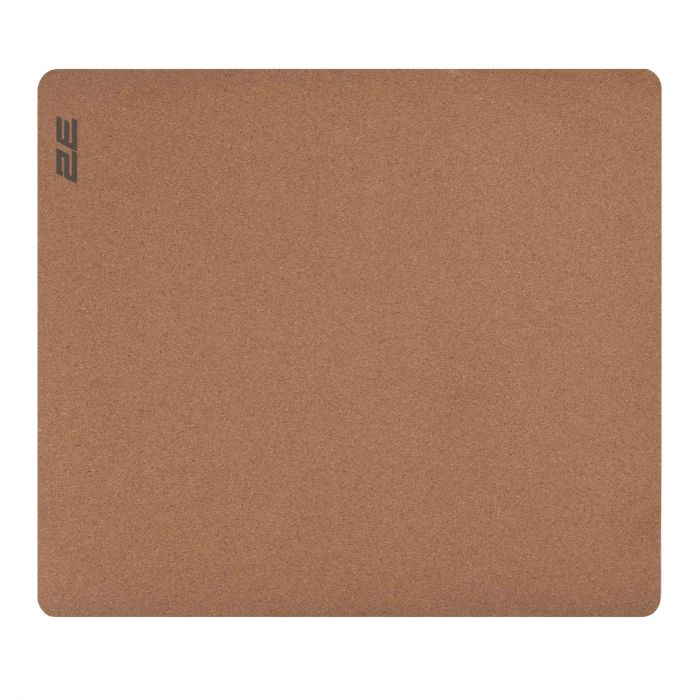 Килимок для миші 2E CORK, M(450x400x2мм), коричневий
