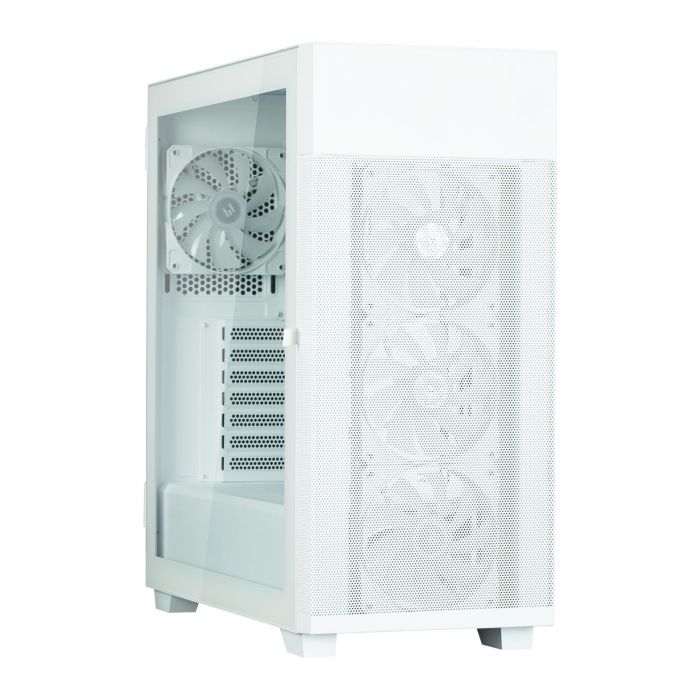 Корпус Zalman S5 Neo без БЖ, 1xUSB3.1, 1xUSB2.0, 4x120мм FRGB, VGA 390мм, LCS ready, TG Side Panel, ATX, білий