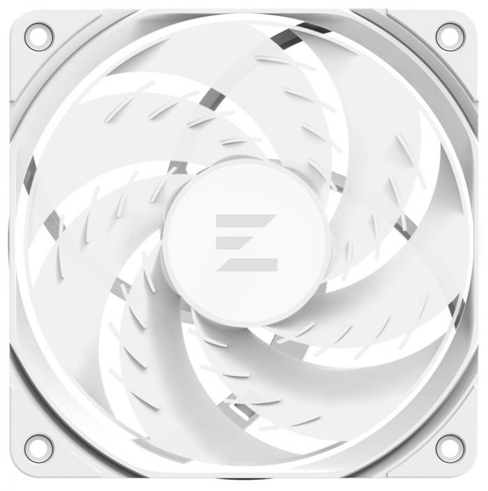 Корпусний вентилятор Zalman AF120R ARGB 120мм, 800-1500rpm, 4pin, PWM, 3pin+5VARGB, 24,3dBa, білий