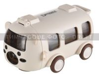 Пляшка для води Ardesto Bear Bus 500мл, пластик, білий