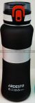 Пляшка для води Ardesto Balance 650мл, пластик, чорний