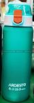 Пляшка для води Ardesto Matte 800мл, пластик, блакитний