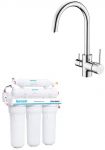 Комплект змішувача для кухні Deante з фільтром зворотного осмосу Ecosoft Standard (BCH_064M_PROMOSET)