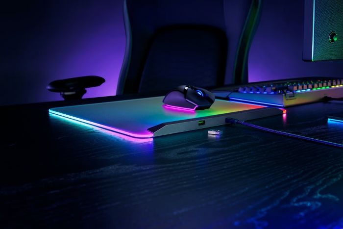 Ігрова поверхня Razer Firefly V2 Pro, М (360х278х4мм), RGB, чорний