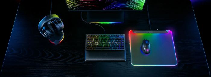 Ігрова поверхня Razer Firefly V2 Pro, М (360х278х4мм), RGB, чорний