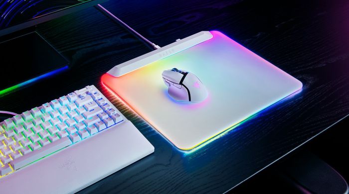 Ігрова поверхня Razer  Firefly V2 Pro, М (360х278х4.6мм), RGB, білий