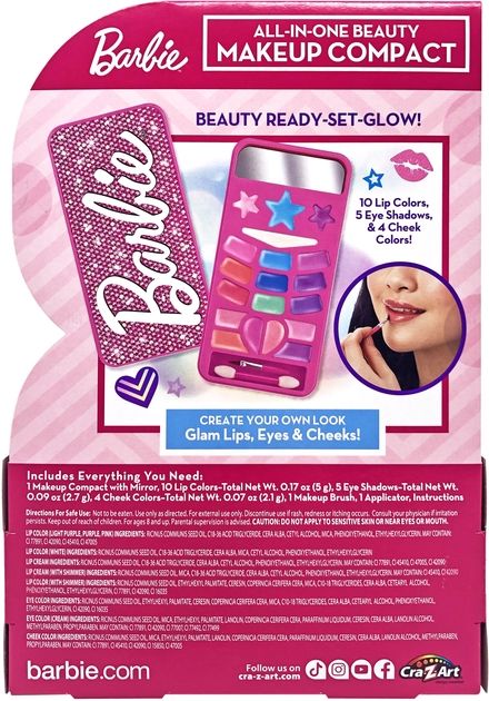 Набір дитячої косметики Cra-Z-Art Barbie All in One Beauty Makeup Compact