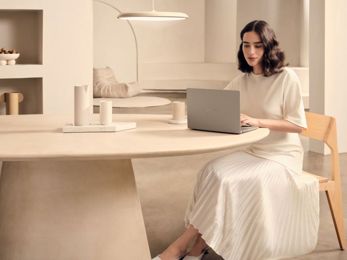 Ноутбук ASUS Zenbook A14 UX3407RA-QD906W 14" WUXGA OLED, Snapdragon X Elite X1E 78 100, 32GB, F1TB, UMA, Win11, Бежевий