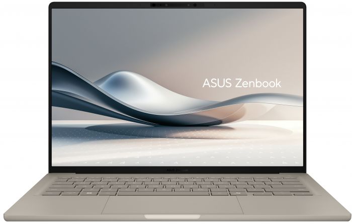 Ноутбук ASUS Zenbook A14 UX3407RA-QD906W 14" WUXGA OLED, Snapdragon X Elite X1E 78 100, 32GB, F1TB, UMA, Win11, Бежевий