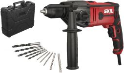 Дриль ударний SKIL 6745 GA 1050Вт ШЗП 13мм 0-3200об·хв аксесуари кейс 2.6кг