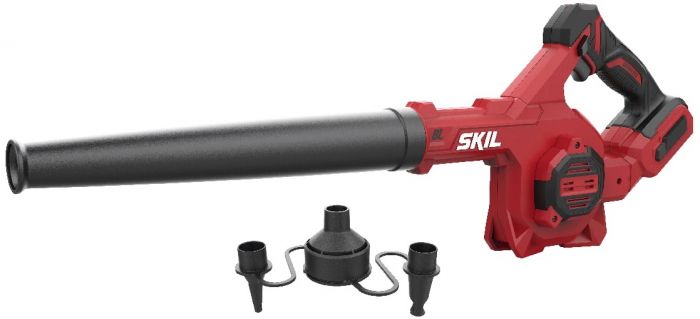 Повітродув акумуляторний SKIL 3161 CB Compact 20В 300км/год 3 насадки 1.2кг без АКБ і ЗП