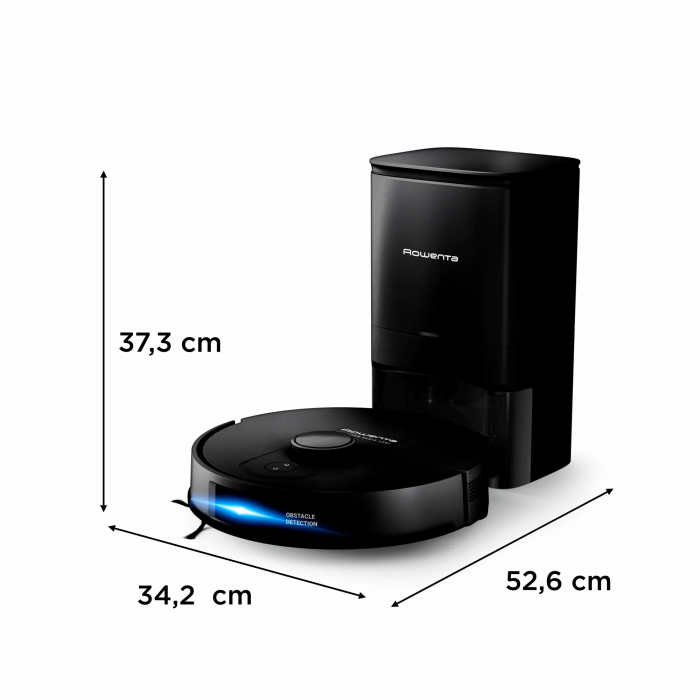 Робот-пилосос Rowenta миючий X-Plorer Serie 135+ Standart, 5000ПаВт, h=9.5см, 0.28л, конт пил -0.29л, вода - вологе прибирання, самоочистка, автон. робота до 120хв, чорний Робот-пилосос Rowenta миючий X-Plorer Serie 135+ Standart, 5000ПаВт, h=9.5см, 0.28л, конт пил -0.29л, вода - вологе прибирання, самоочистка, автон. робота до 120хв, чорний