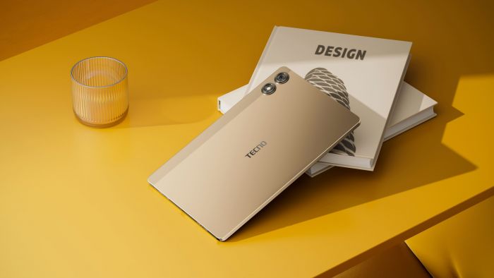 Планшет TECNO MEGAPAD 10 (T1001) 10.1" 4ГБ, 256ГБ, LTE, 7000мА•год, Champagne Gold