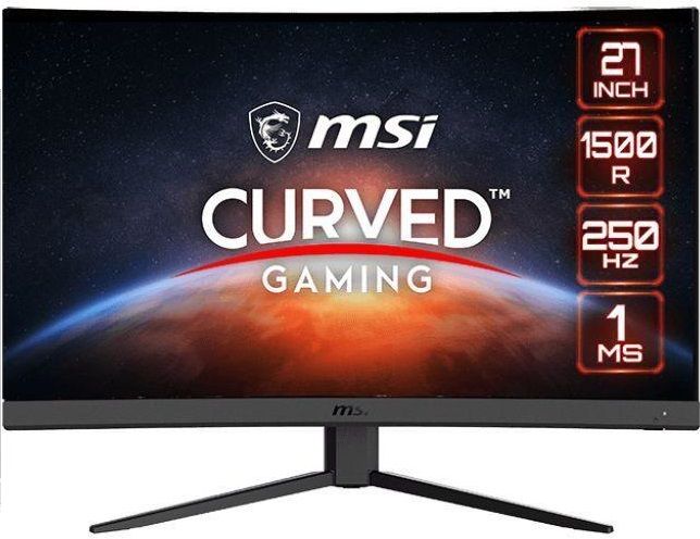 Монітор MSI 27" G27C4X 2xHDMI, DP, Audio, VA, 250Hz, 1ms, sRGB 113%, CURVED, AdaptiveSync