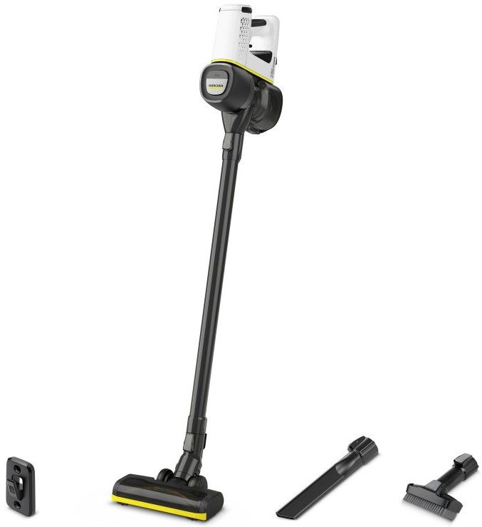 Пылесос Karcher беспроводный VC 4 Cordless myHome, конт пыль -0.65л, автон. раб. до 30мин, вес-2.4кг, белый