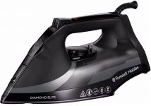 Праска Russell Hobbs Diamond Elite, 3100Вт, 350мл, 20, паровий удар -220гр, самоочищування, керам. підошва, чорний