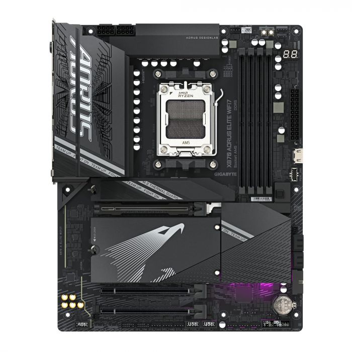 Материнська плата GIGABYTE X870 A ELITE WIFI7 sAM5 X870 4xDDR5 M.2 HDMI ATX