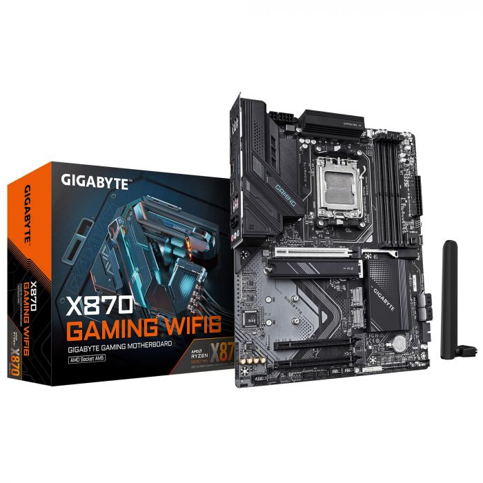 Материнська плата GIGABYTE X870 GAMING WF6 sAM5 X870 sAM5 X870 4xDDR5 M.2 HDMI D-Sub ATX