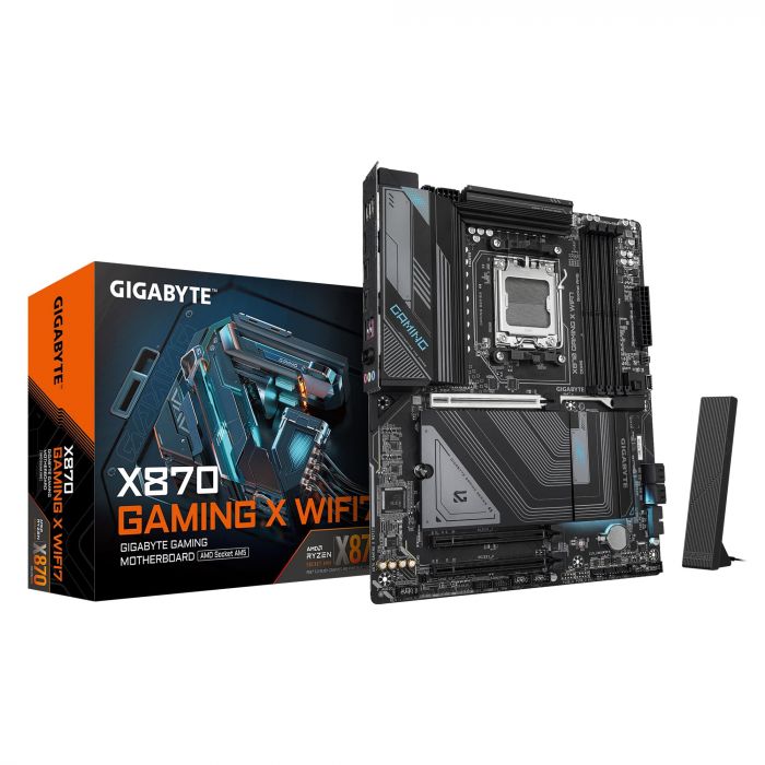 Материнська плата GIGABYTE X870 GAMING X WIFI7 sAM5 X870 4xDDR5 M.2 HDMI Type-C ATX