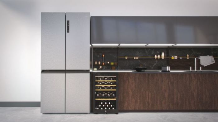 Холодильник Haier для вина, 82x49.7х58, холод.відд.-118л, зон - 1, бут-49, ST, дисплей, чорний
