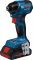 Гвинтоверт ударний акумуляторний Bosch GDR 18V-220 C 18В 2х5А·год  0-3400об·хв 220Нм 1кг Bluetooth