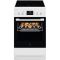 Плита Electrolux електрична склокерамічна, 57л, 50x60см, дисплей, конвекція, мангальна підставка, білий