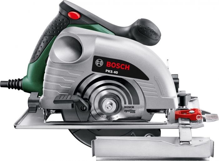 Пила дискова Bosch PKS 40 850Вт 130мм 2.6кг