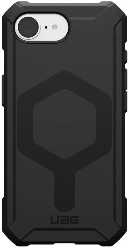 Чохол UAG для iPhone 16E (4th Gen, 2025), Essential Armor MagSafe, Black