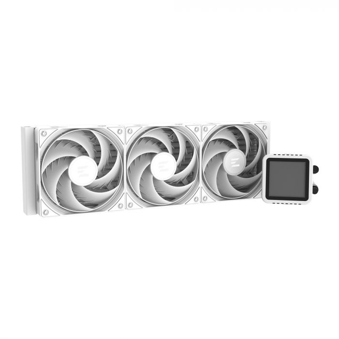 Система рідинного оxолодження  Zalman Alpha 2DS A36 ARGB, LGA1851, 1700, 1200, 115x, AM5, AM4, TDP 350W, білий