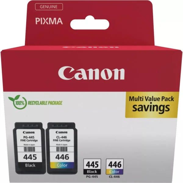 Комплект Canon No.445: Картридж Canon PG-445 Bk/CL-446 кольор. Multi Pack