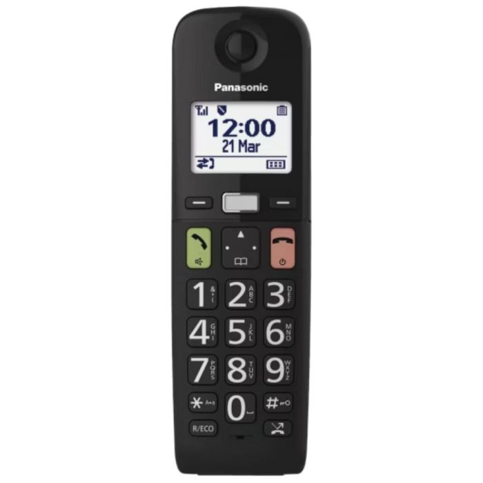 Радіотелефон DECT Panasonic KX-KX-TGU110UAB, чорний